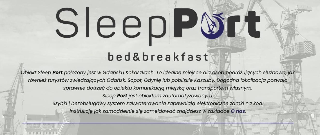 Sleep Port B&B - Bezplatny Parking Gdaňsk Exteriér fotografie